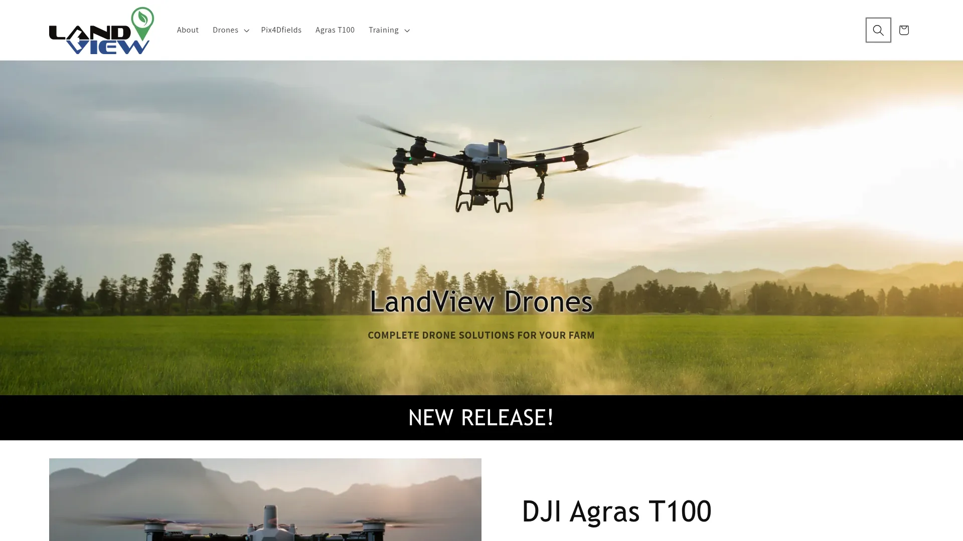 LandView mapping and land operations interface
