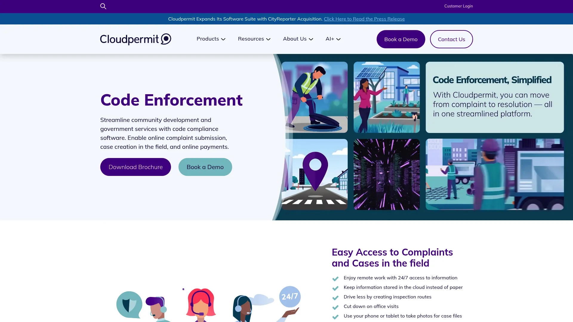 Cloudpermit land management and permitting software interface