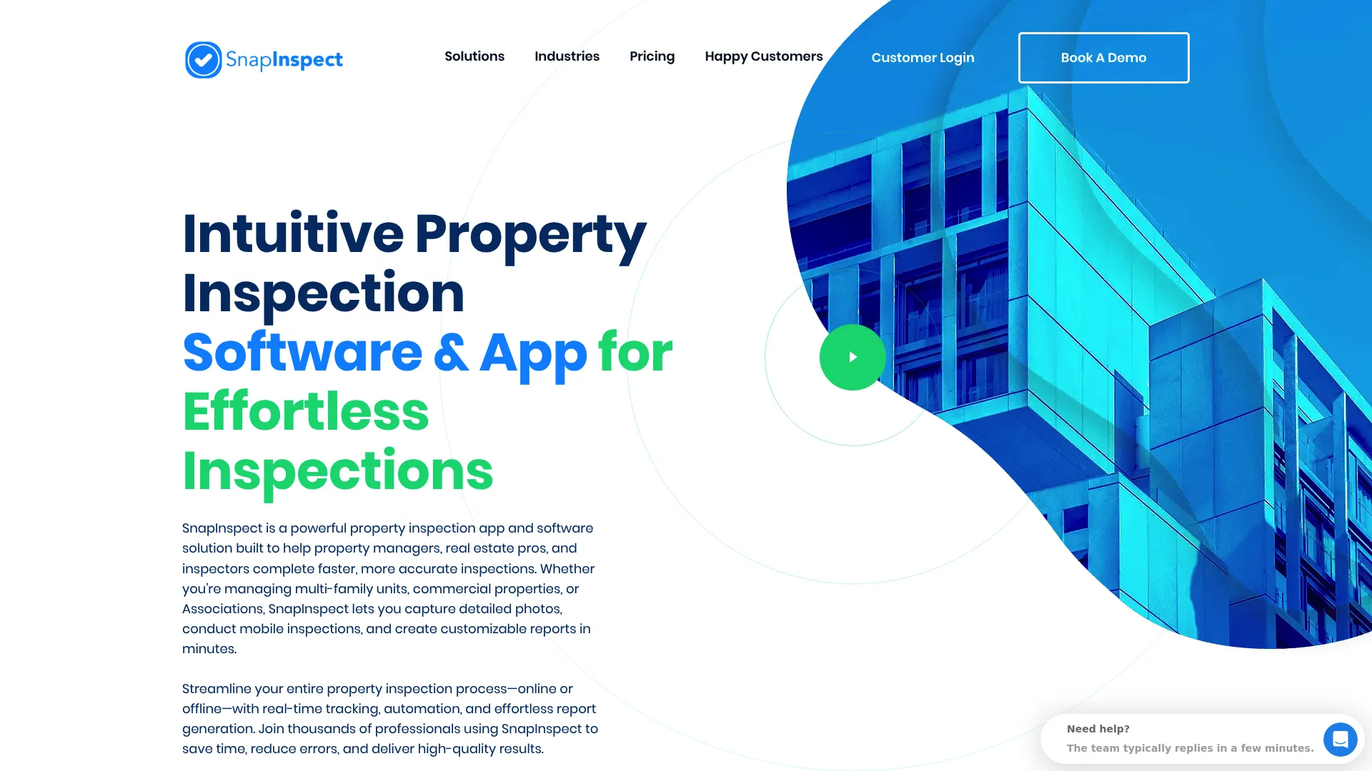SnapInspect mobile inspection and reporting platform