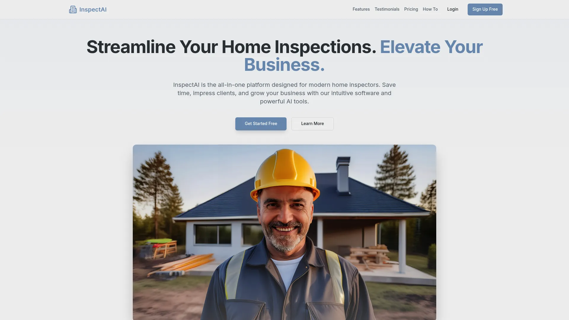 Inspect AI home inspection software with AI reporting
