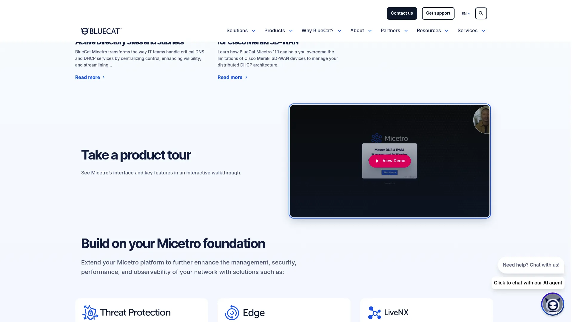 Micetro DDI orchestration interface