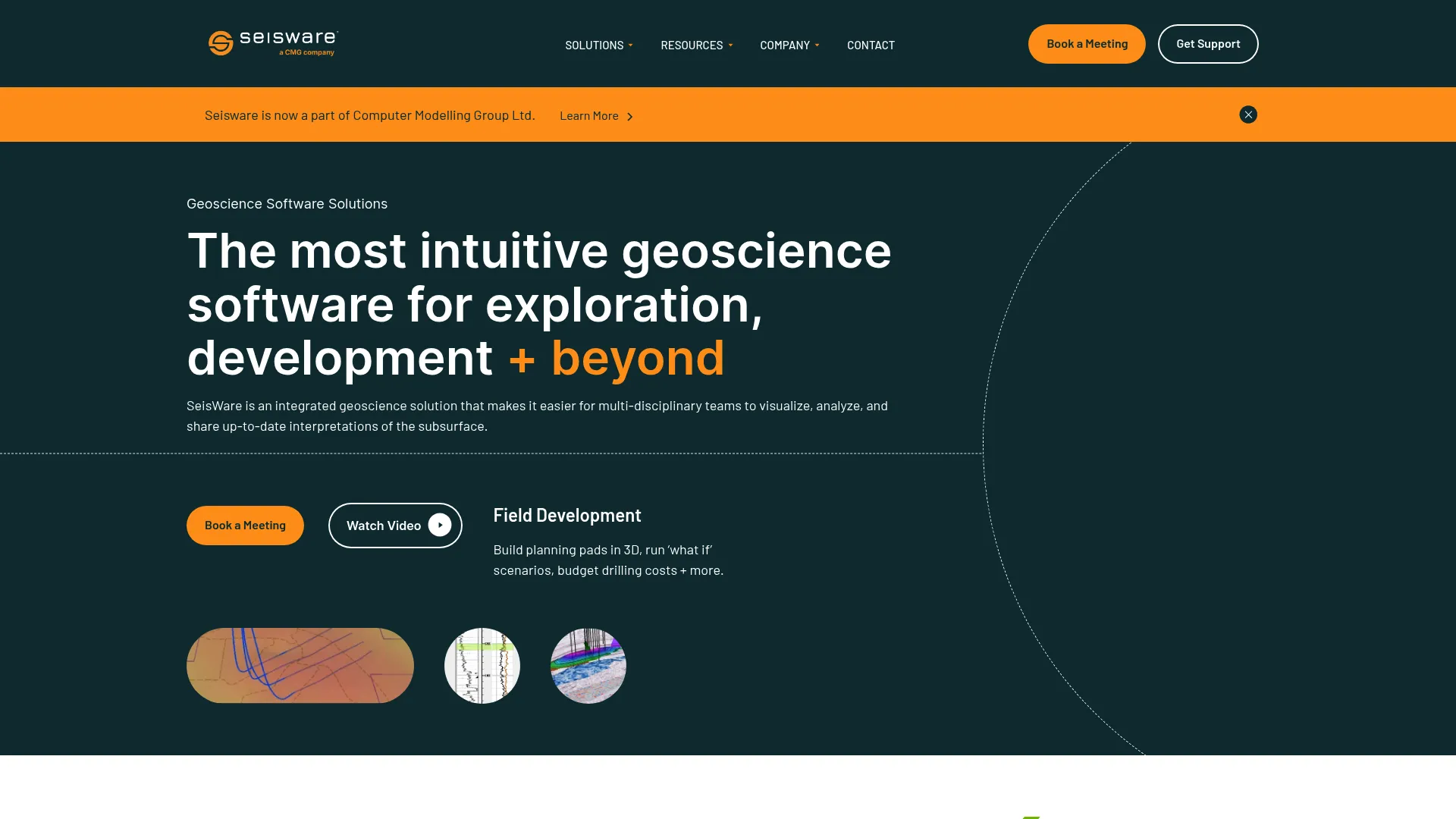 SeisWare integrated geoscience software homepage
