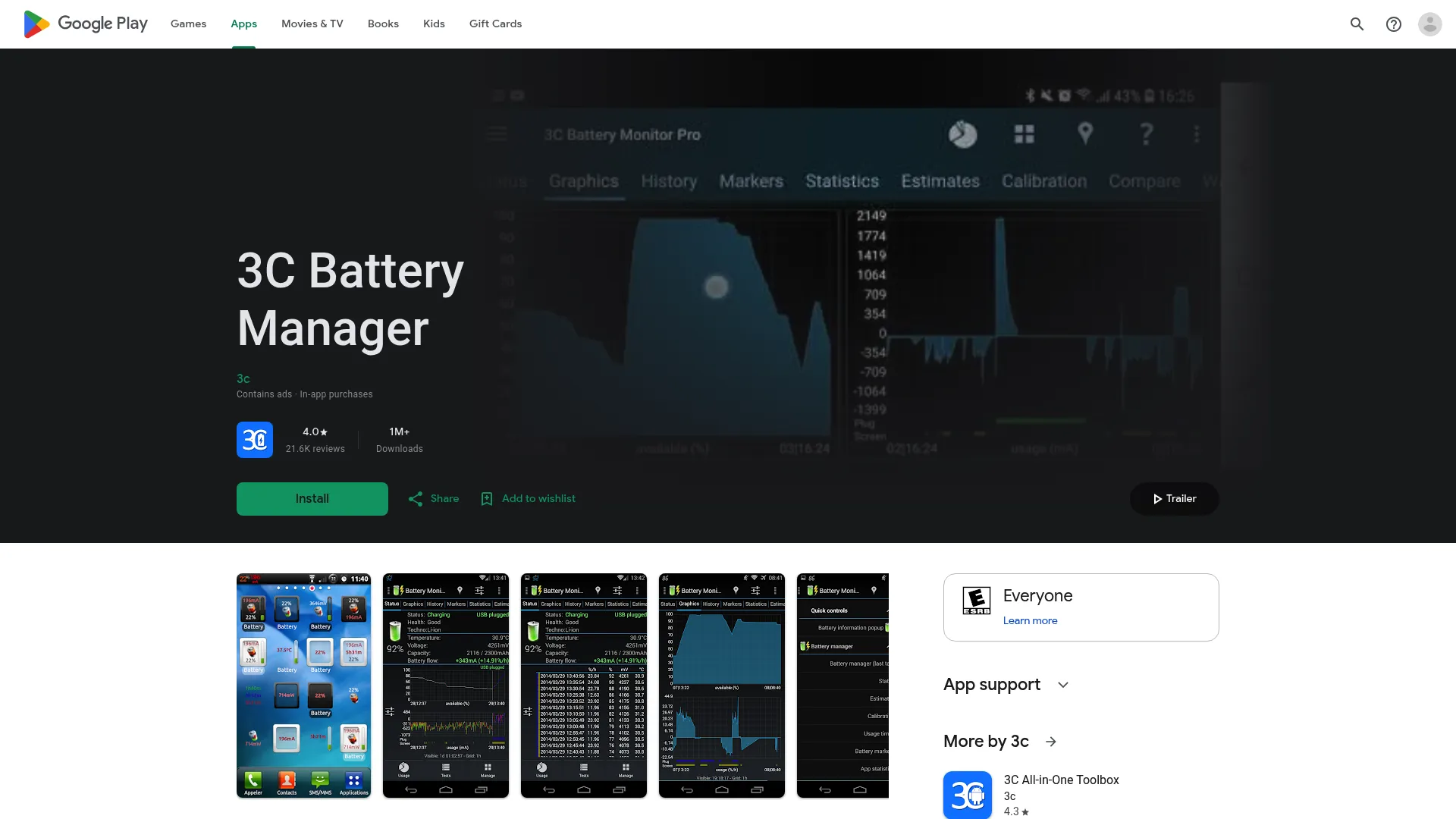 3C Battery Manager on Google Play