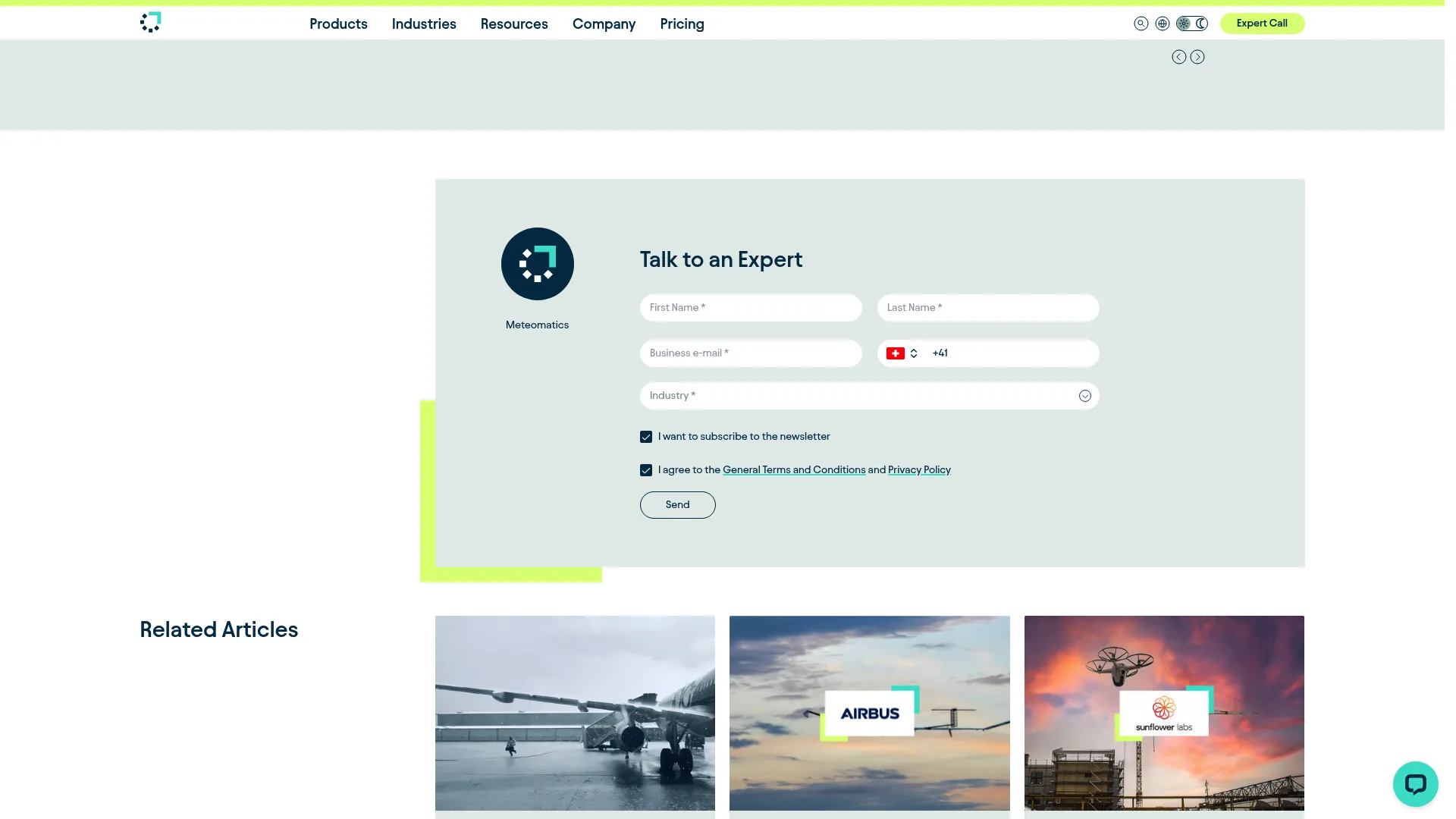 Meteomatics weather intelligence platform