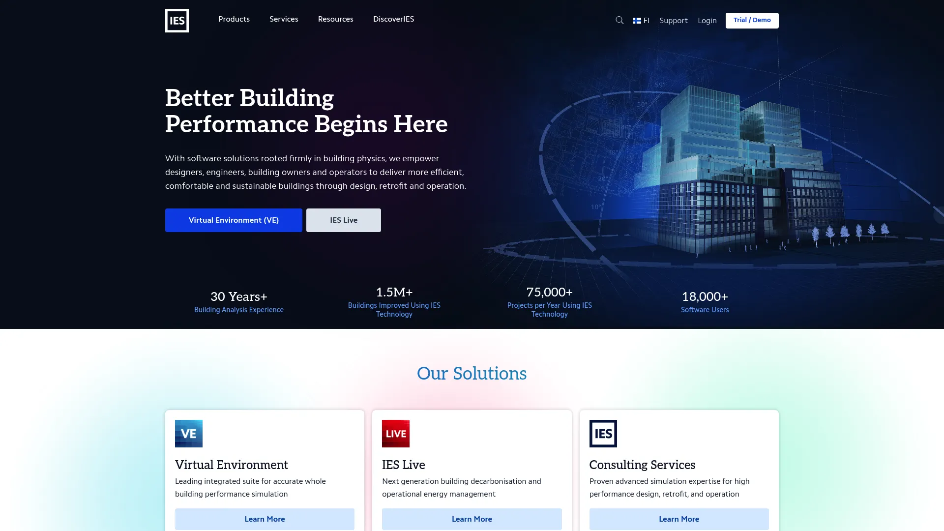 IES Virtual Environment building performance simulation software