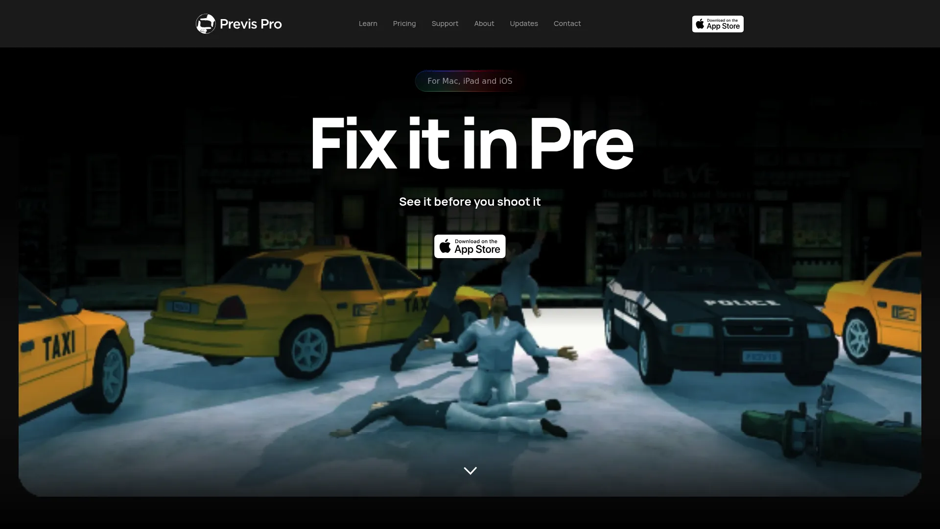 Previs Pro storyboard and previsualization interface