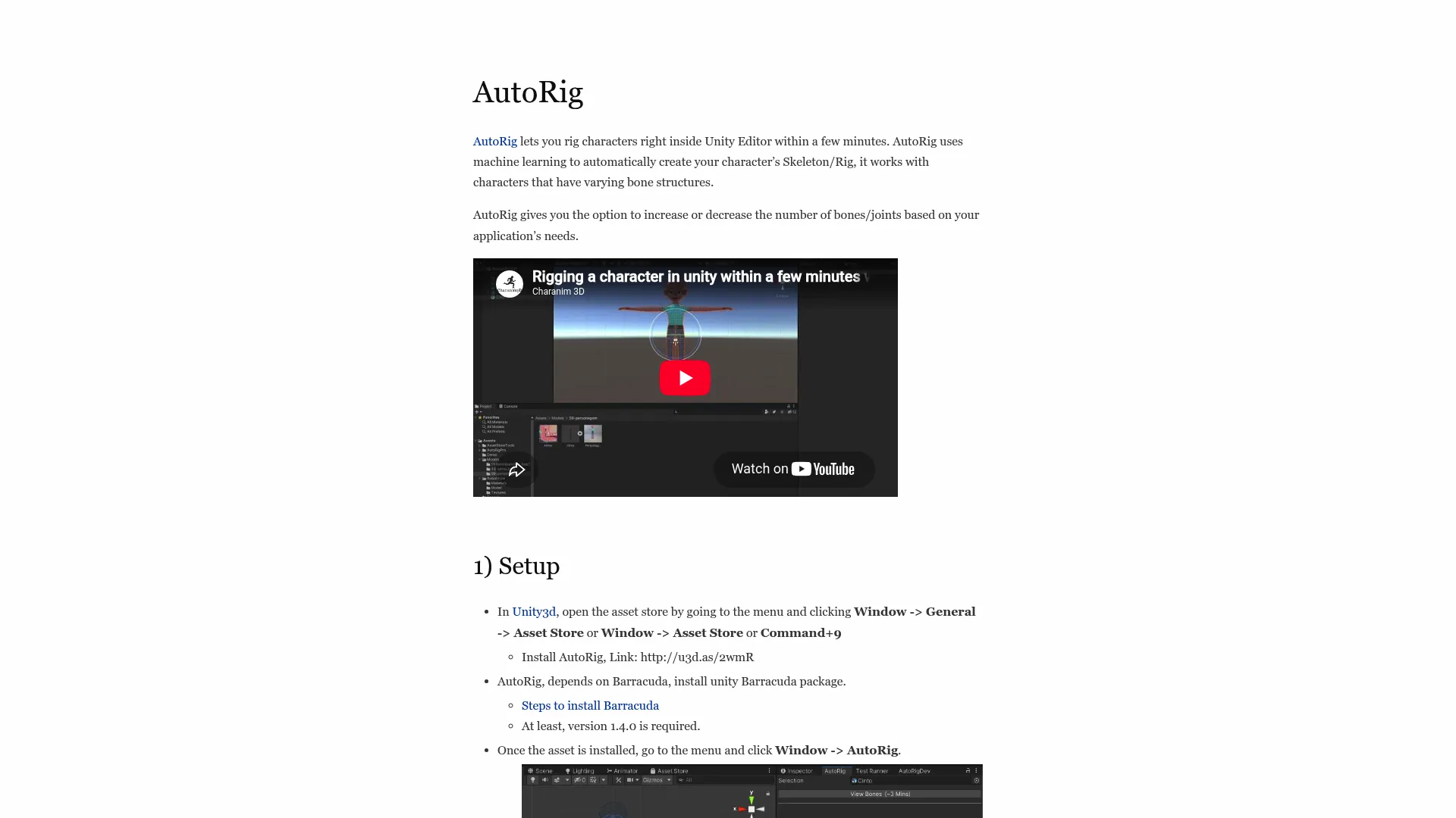 Auto-Rig Pro homepage showing automatic character rigging tool