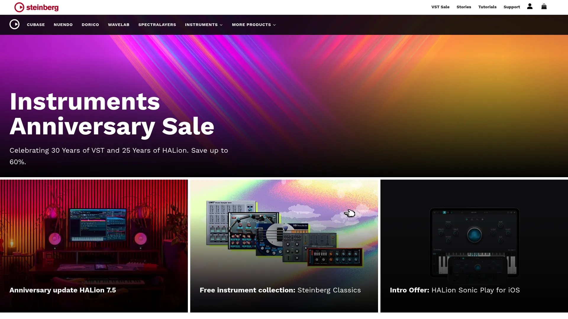 Steinberg SpectraLayers Pro 13 spectral audio editing homepage