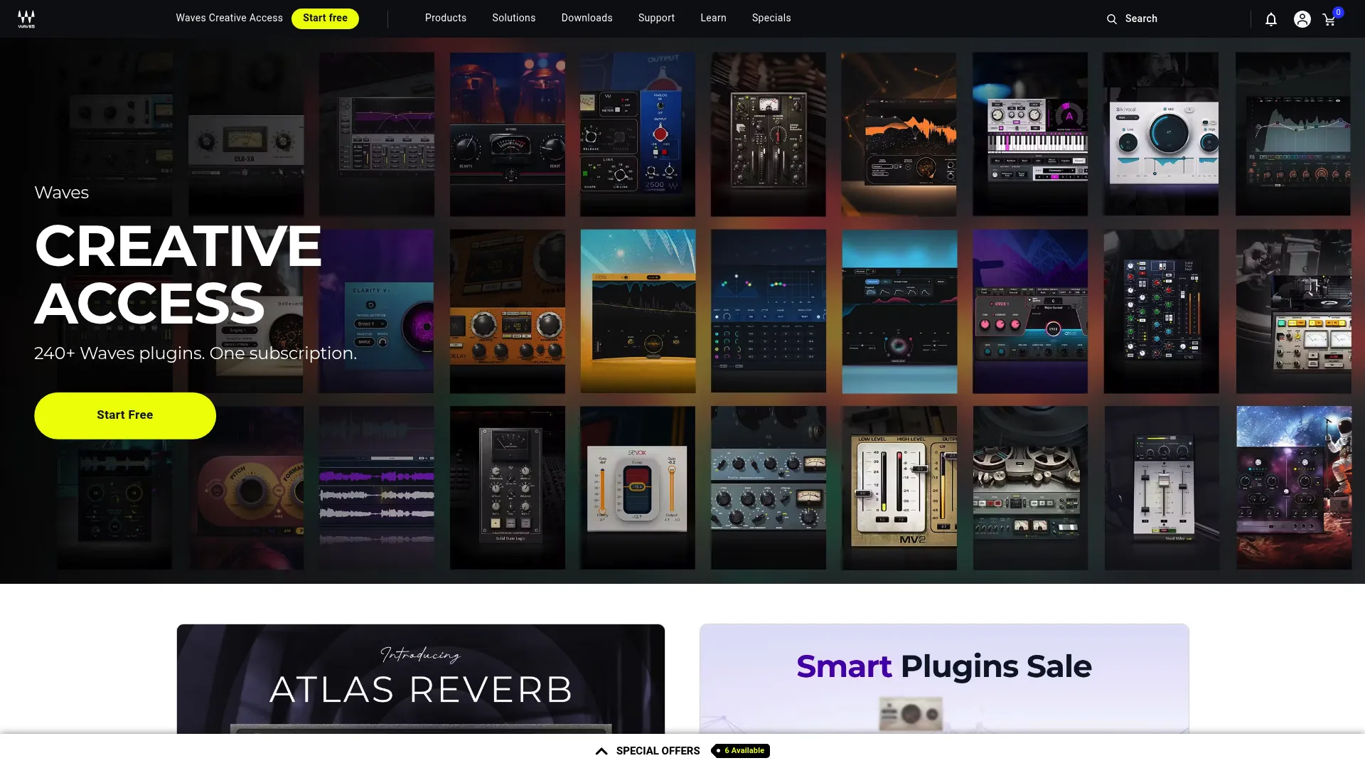 Waves Restoration Bundle plugin homepage