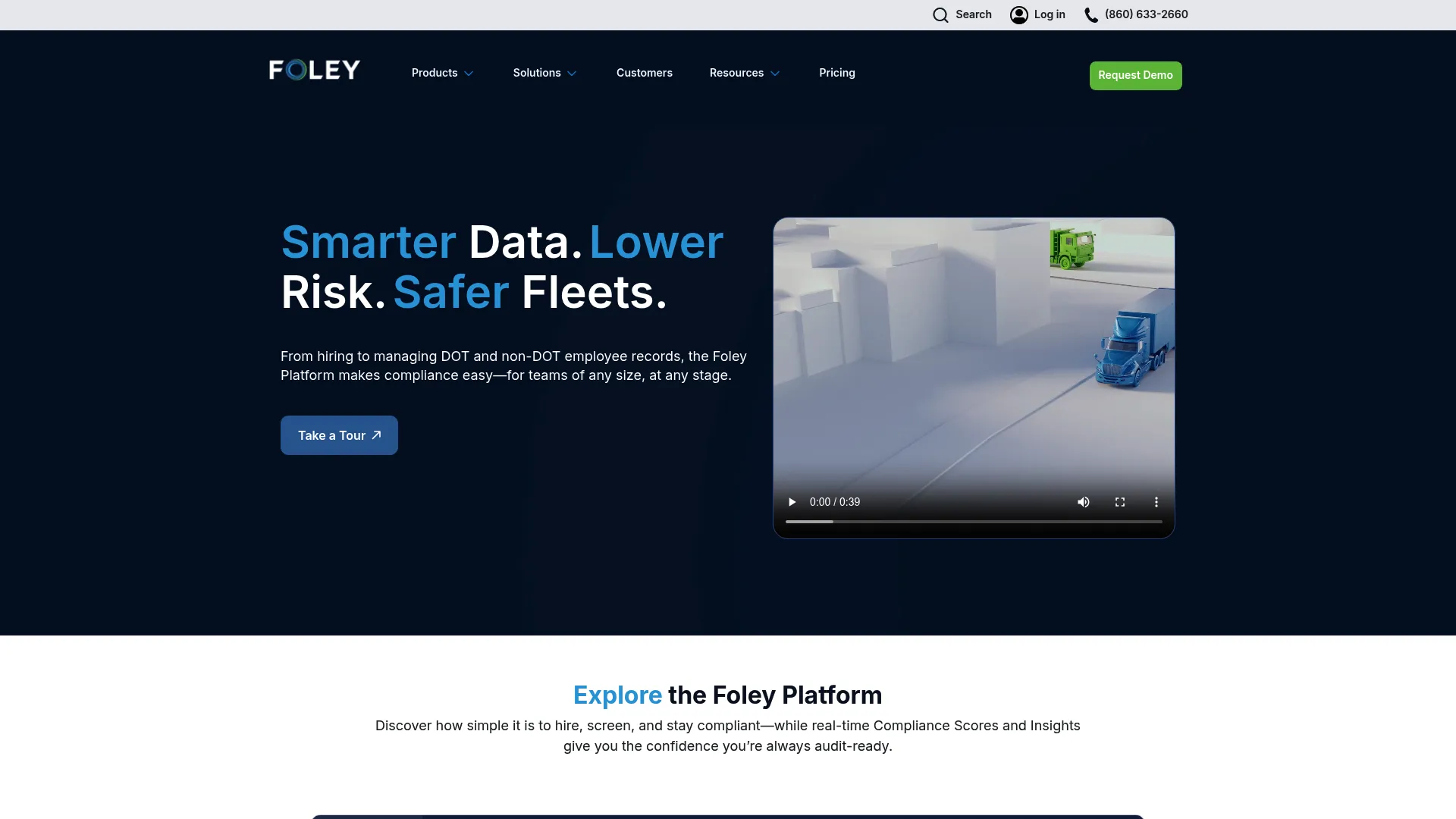 Dash by Foley platform dashboard for hiring and compliance workflows