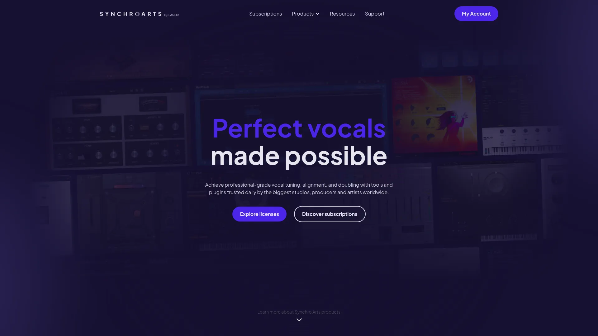 Synchro Arts RePitch vocal tuning plugin interface