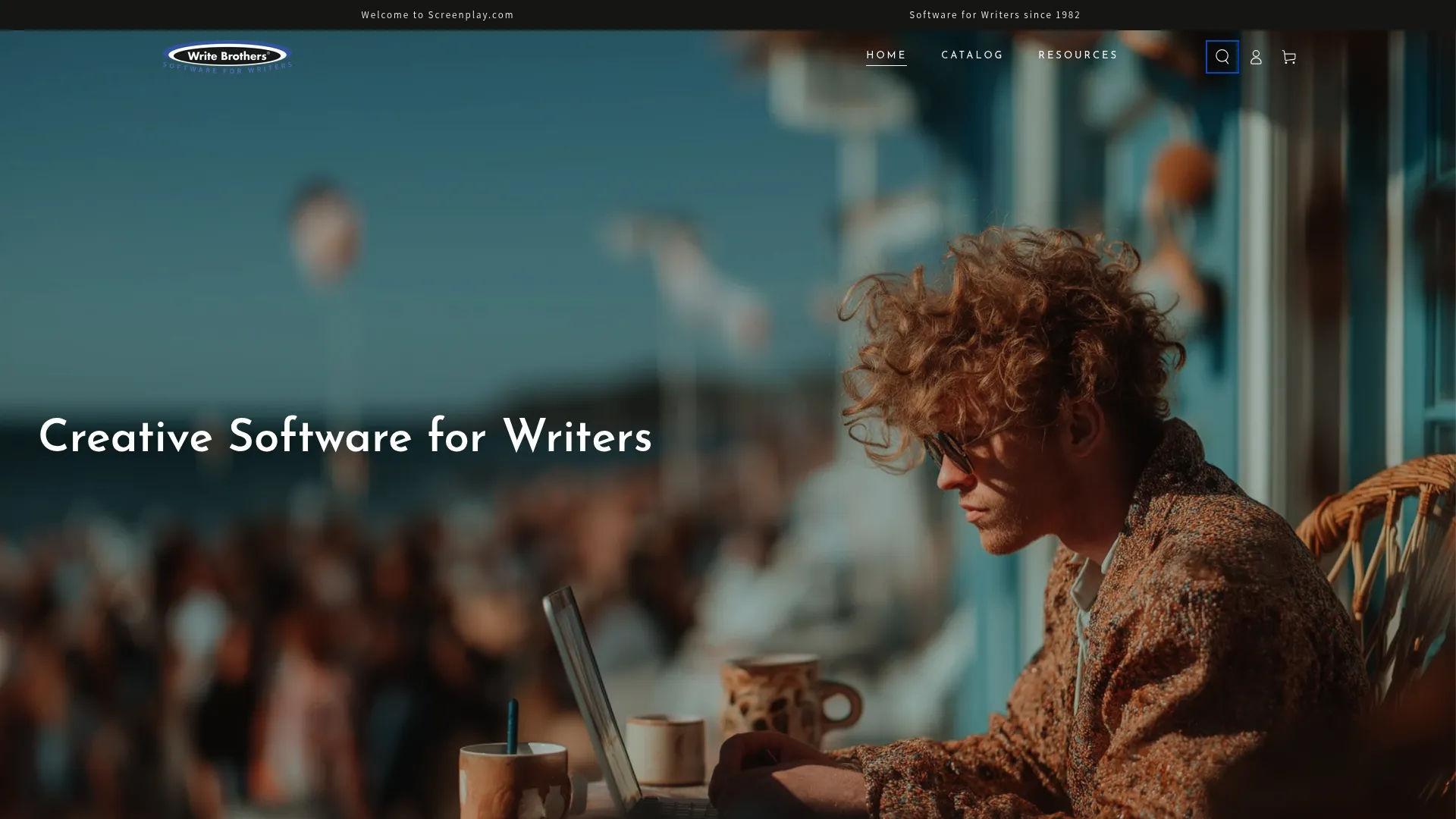 Movie Magic Screenwriter software homepage