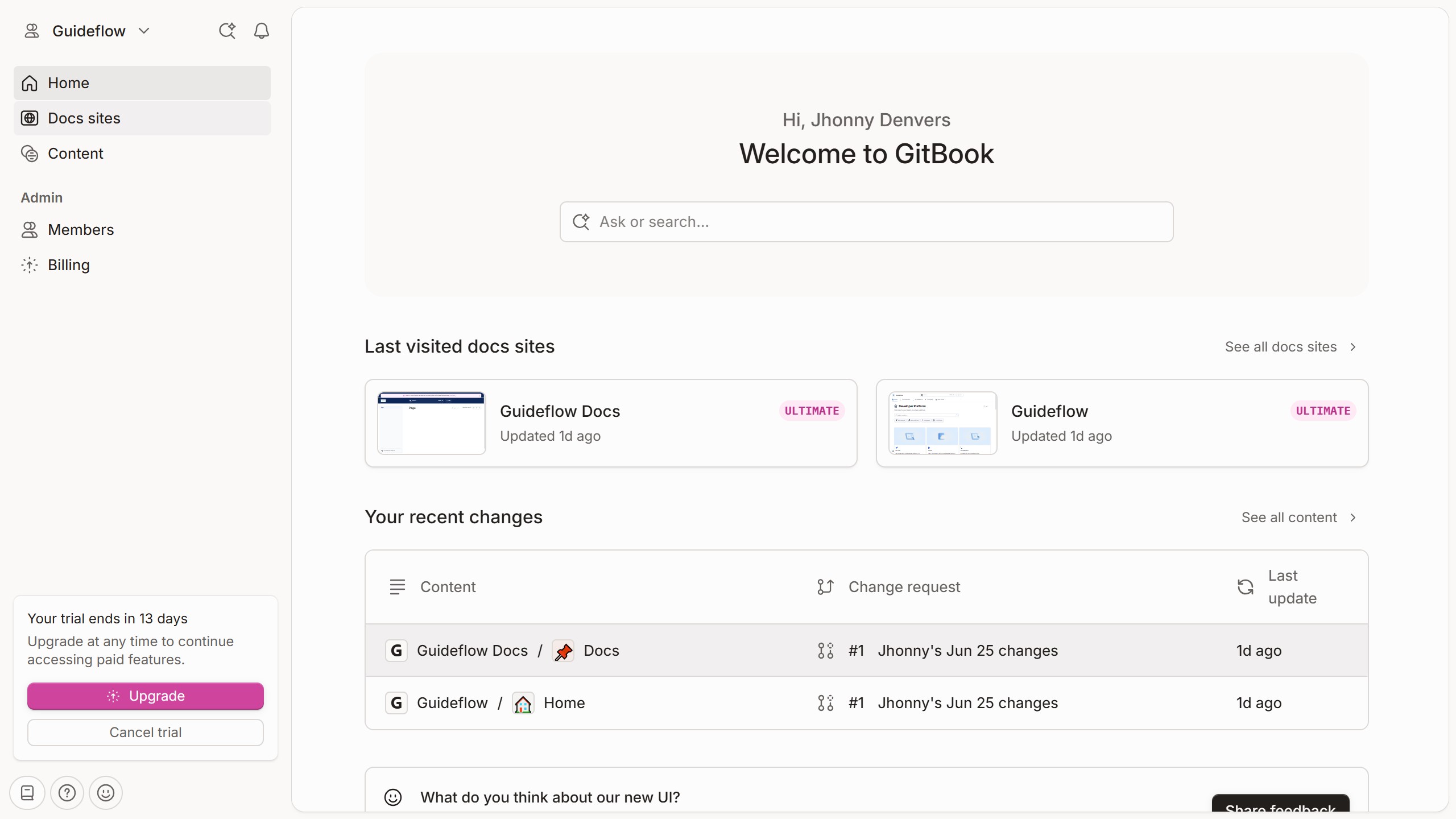 How to set danger color in docs site in Gitbook