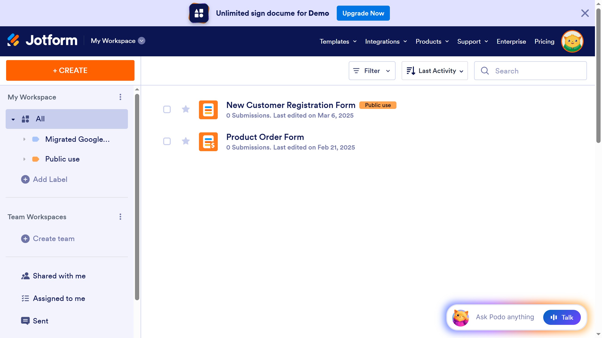 How to not allow forms to be cloned by other users in Jotform