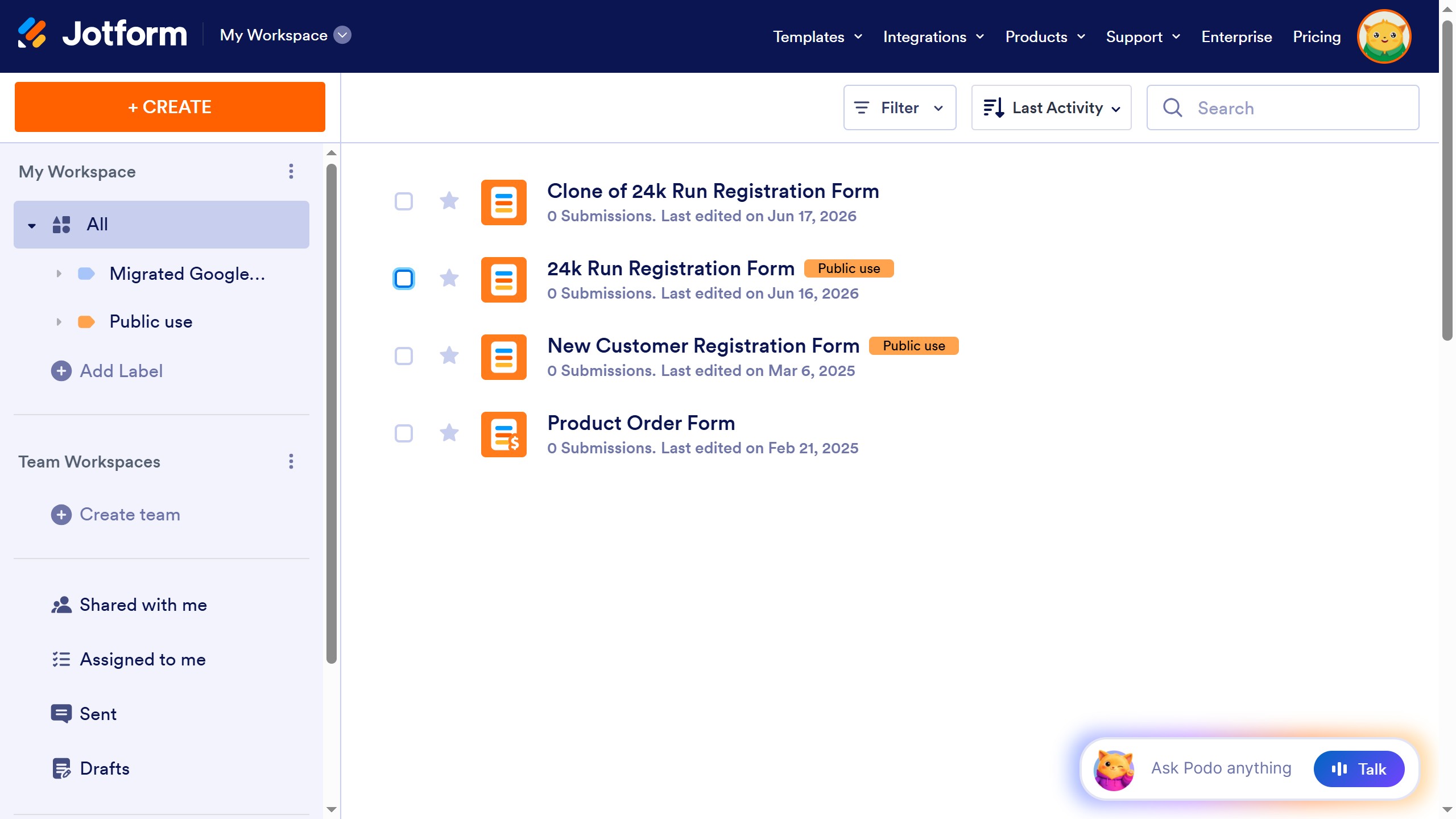 How to allow save and continue later option to a form in Jotform