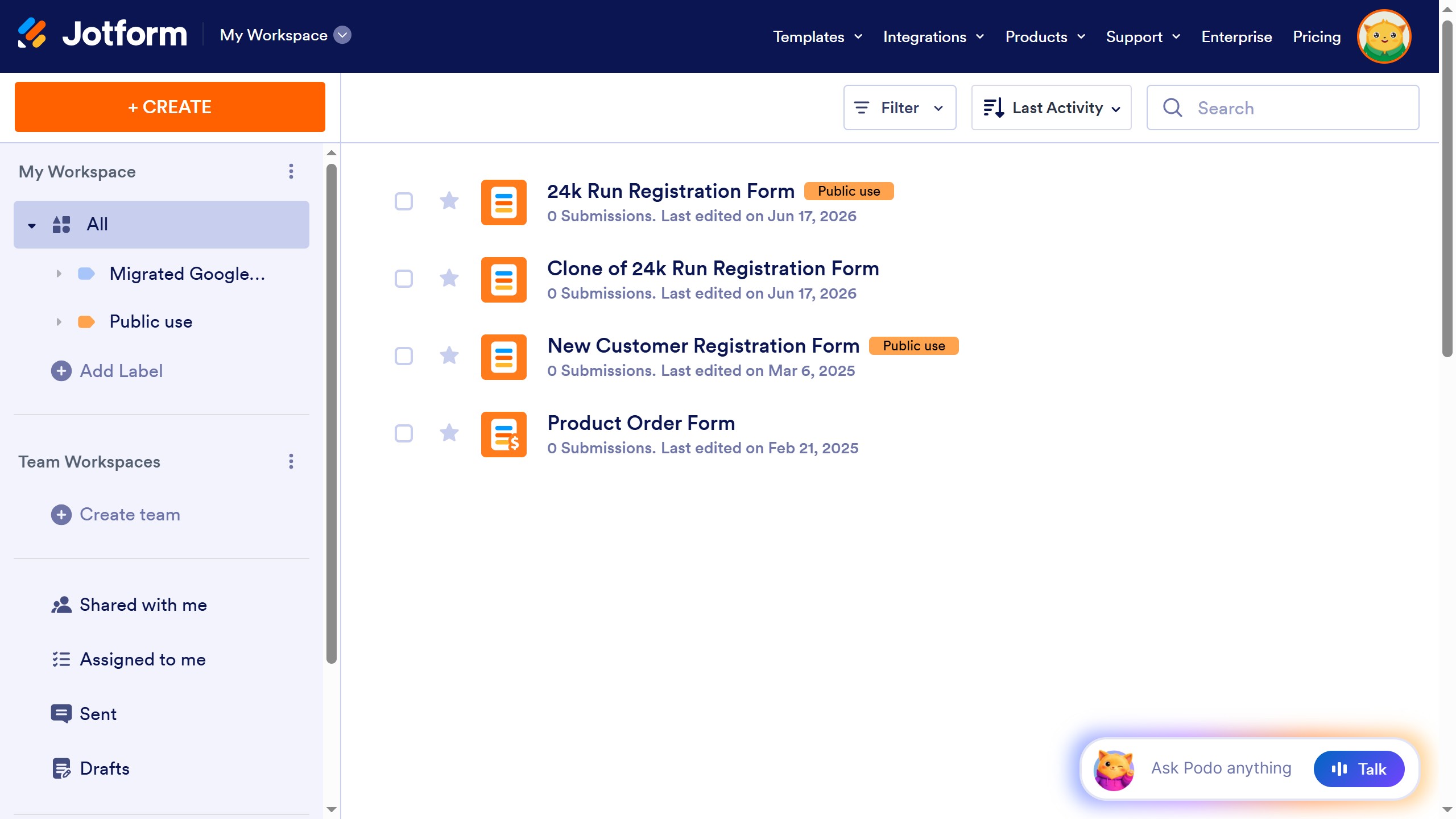 How to add a date picker field to a registration form in Jotform