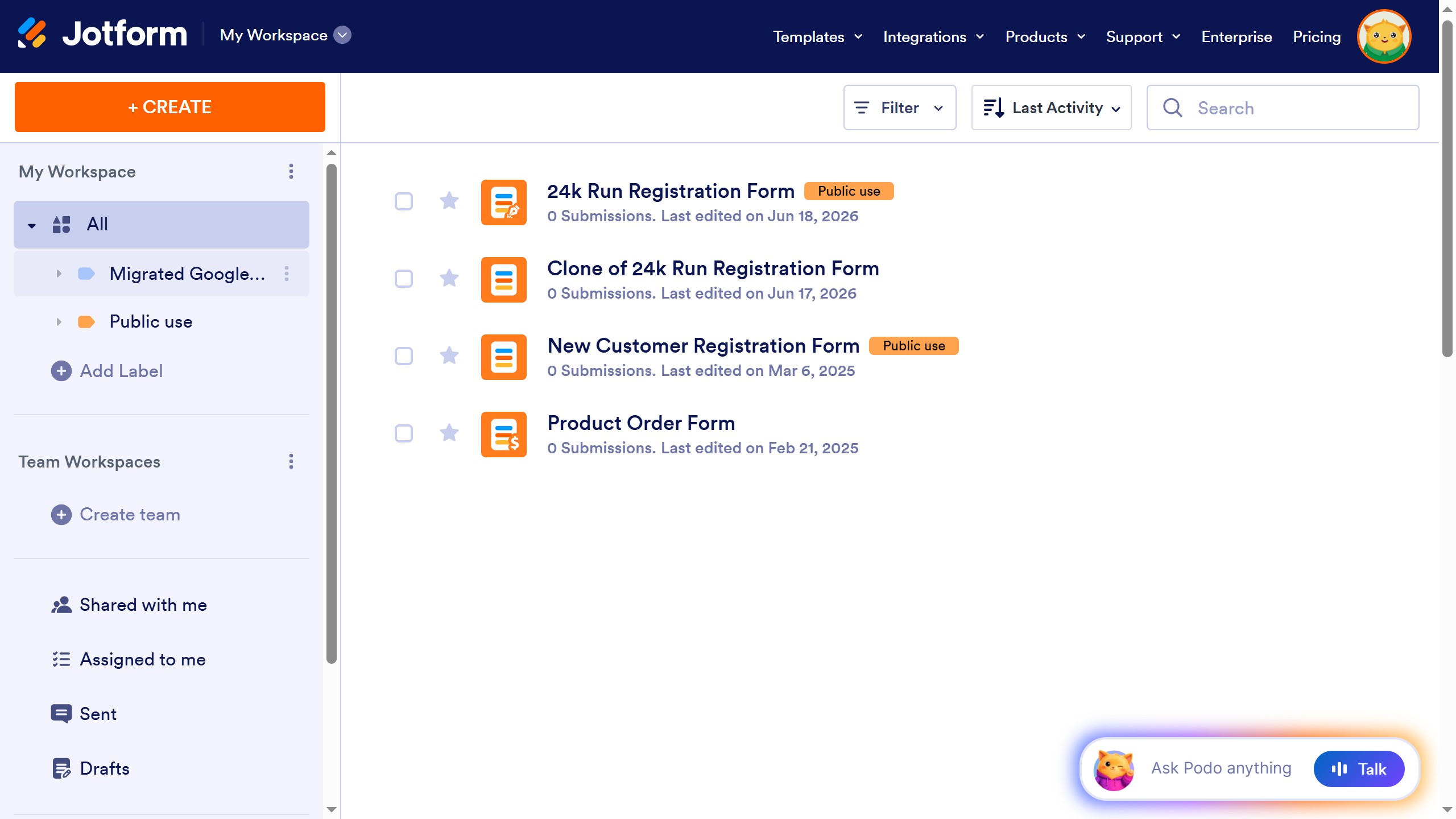 How to add a middle name field in a registration form in Jotform