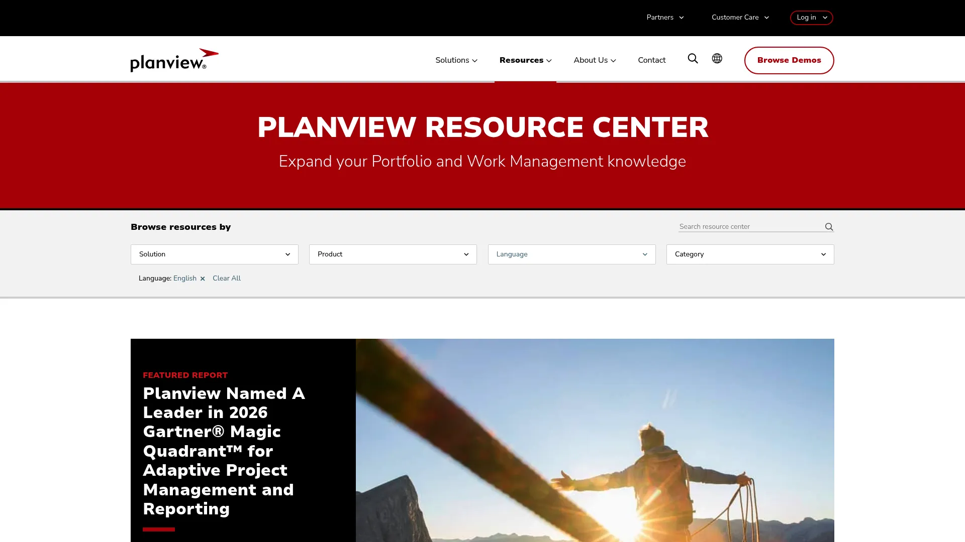 Planview IdeaPlace enterprise innovation and idea management platform screenshot