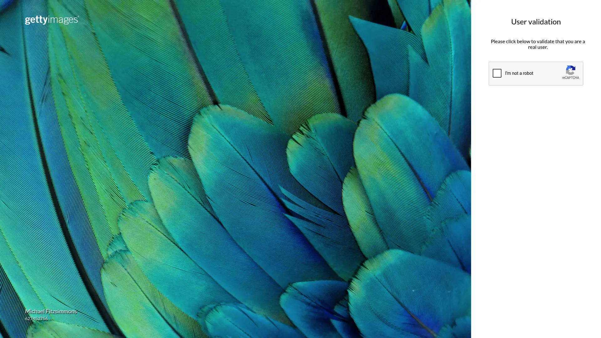 Getty Images homepage screenshot