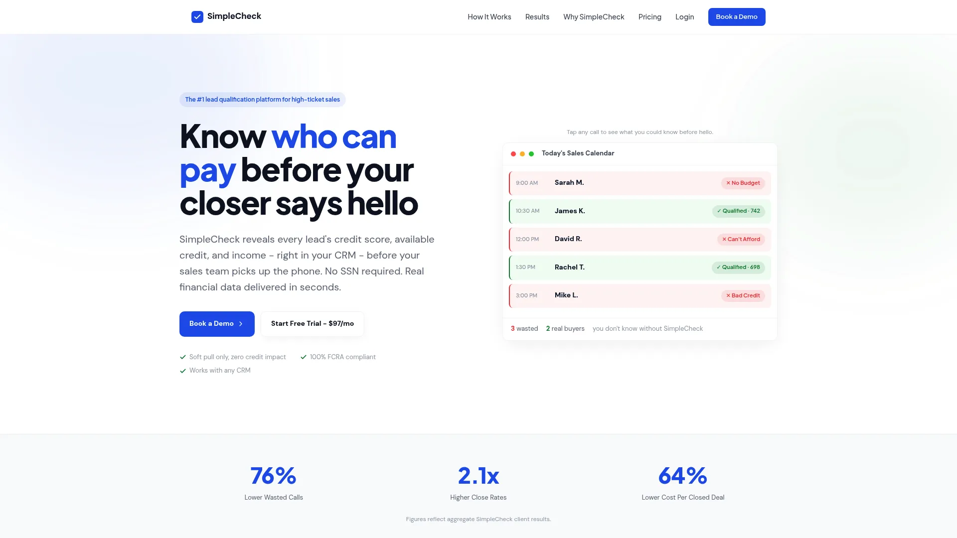 SimpleCheck homepage