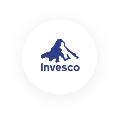 Logo de Invesco, firma global de gestión de inversiones y fondos de inversión