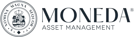 Logo de Moneda, firma chilena especializada en gestión de inversiones y fondos