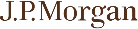 Logo de JP Morgan, banco global de inversión y servicios financieros