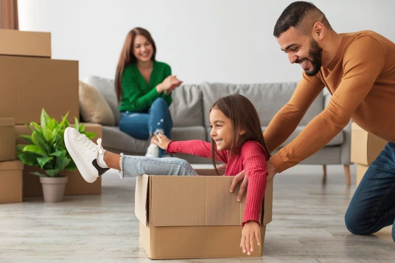 Moving from one apartment to another with family-friendly relocation planning