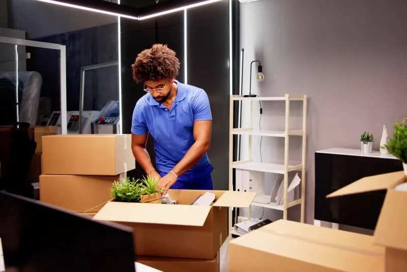 office furniture movers organizing commercial relocation