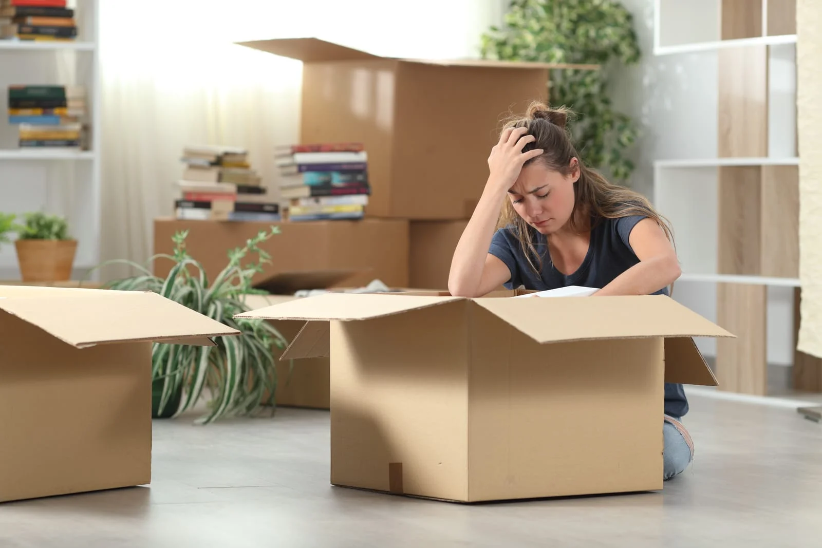 moving is hard emotinally for a woman