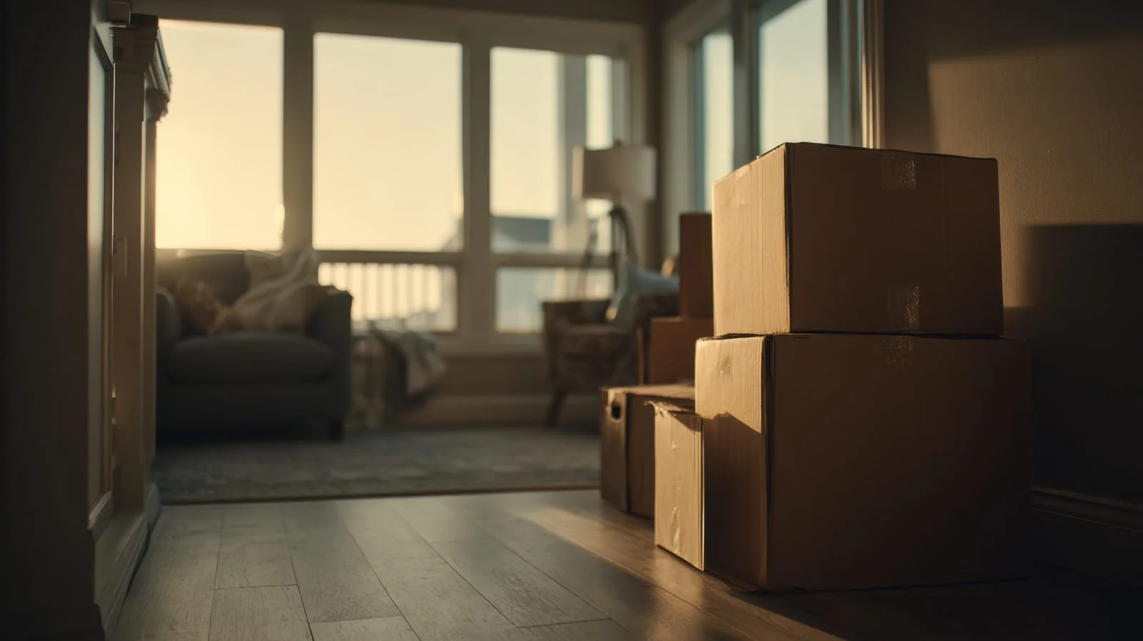 start of packing before moving