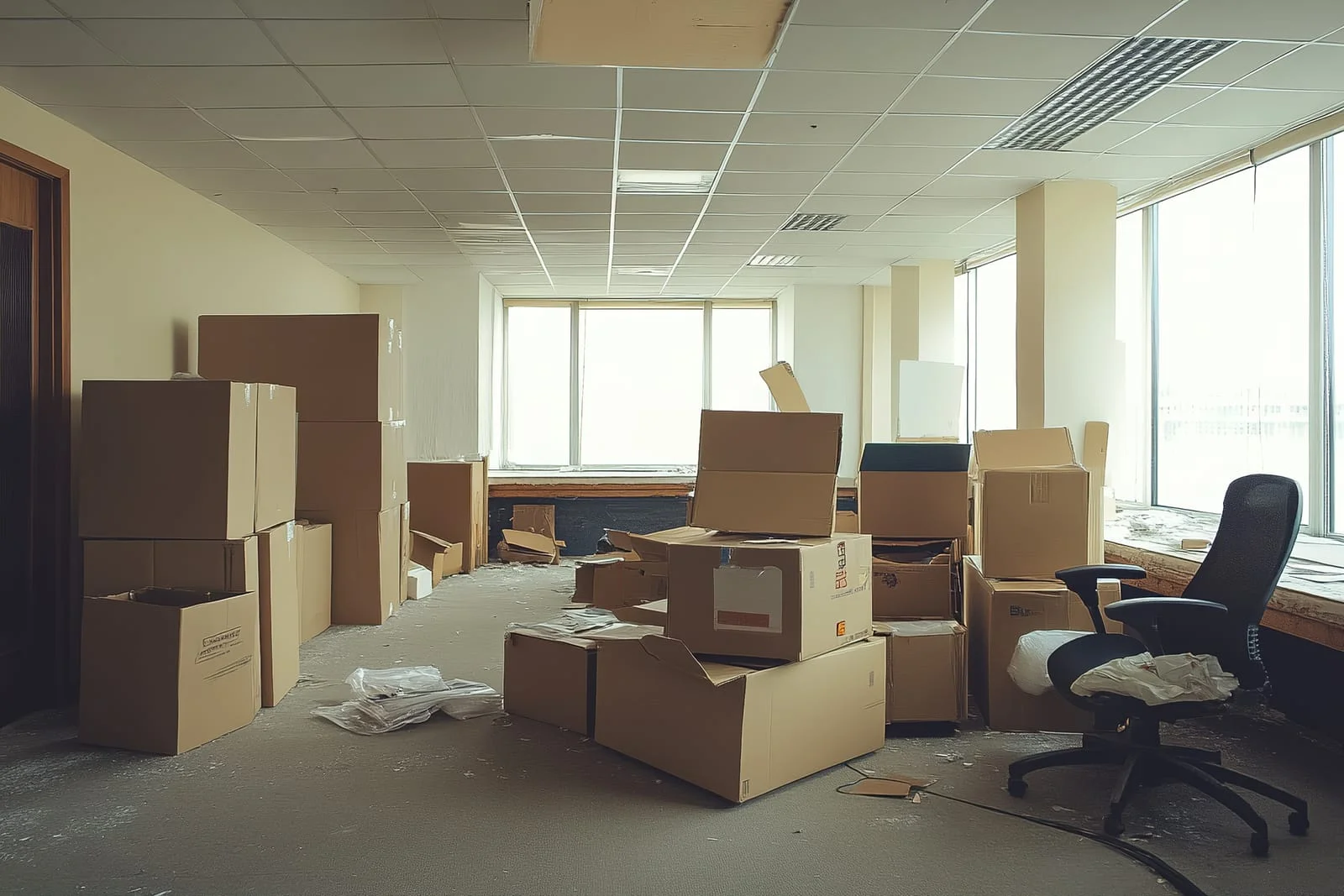 commercial office moving services
