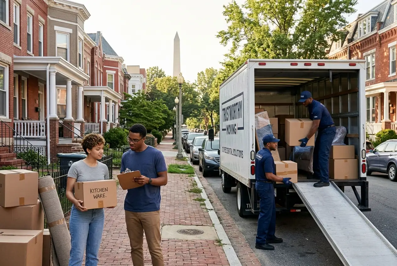 woman is moving away from dc