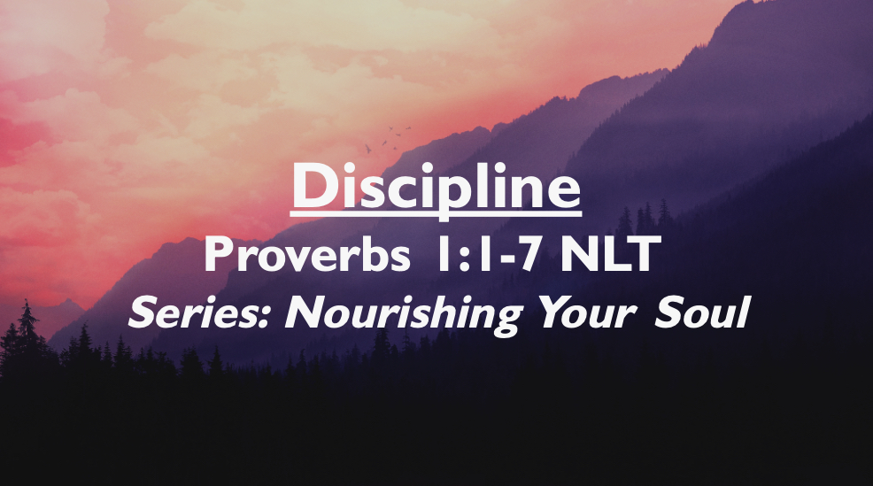 Discipline Part 1