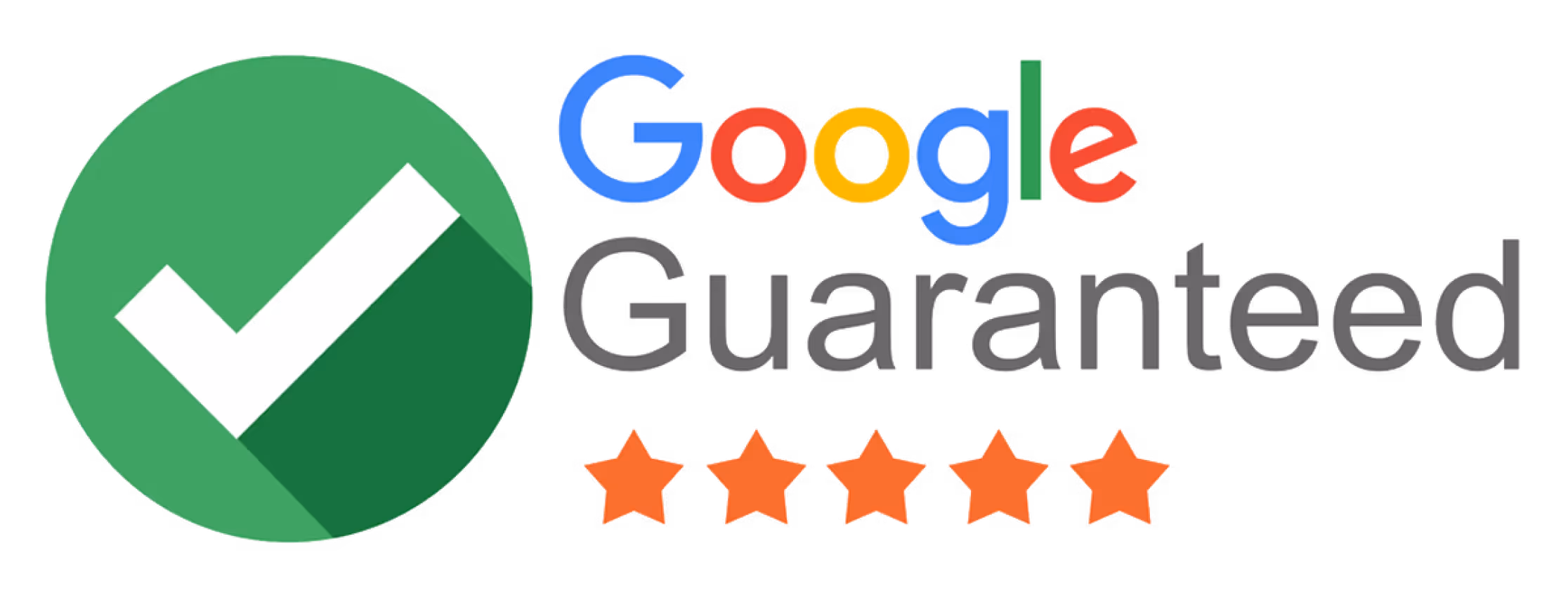 We Have The Google Guaranteed Badge