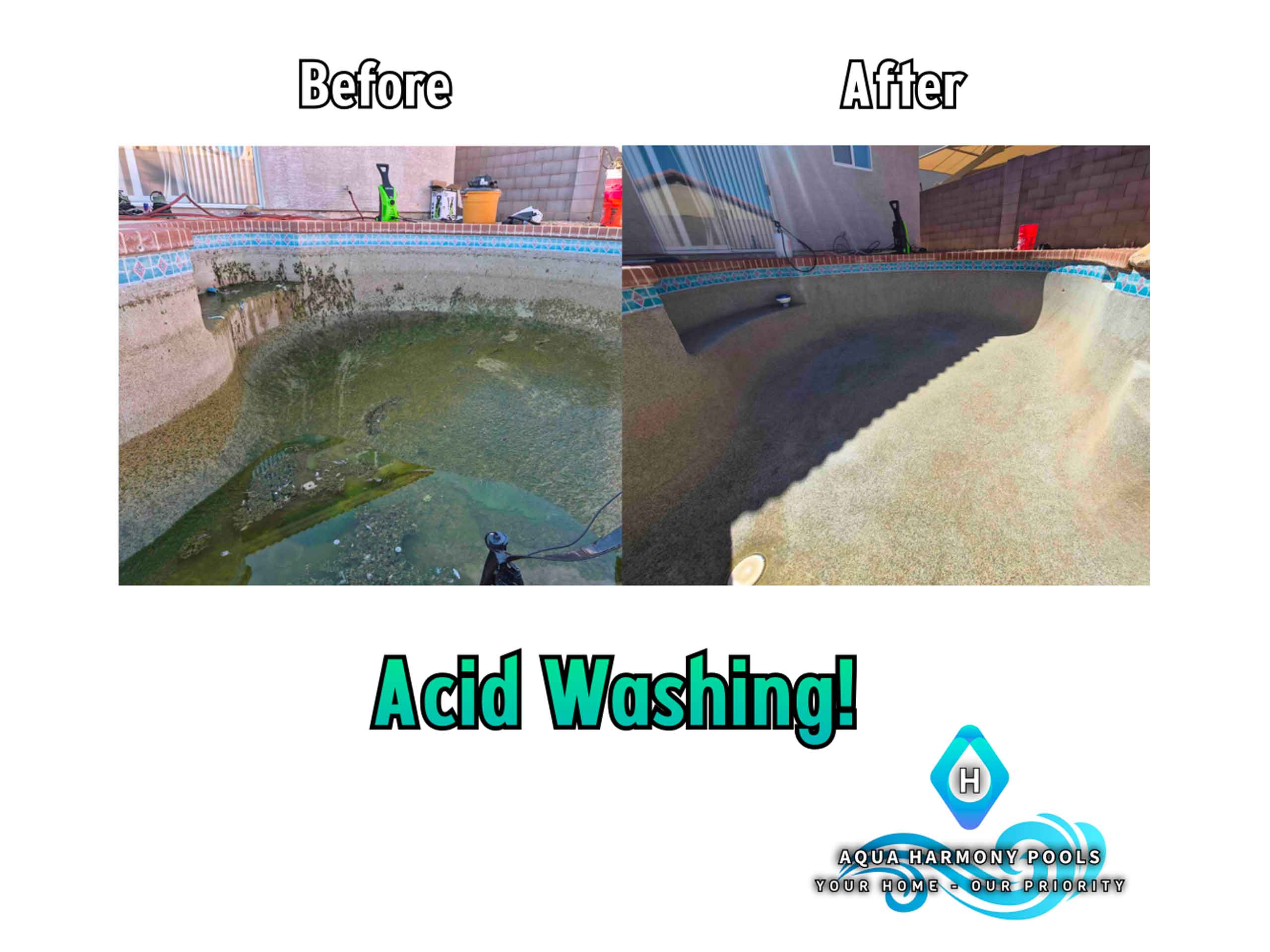 Pool Acid Washing Service in Phoenix, AZ