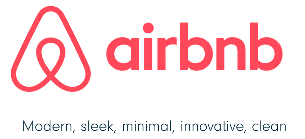 Airbnb logo and shape psychology