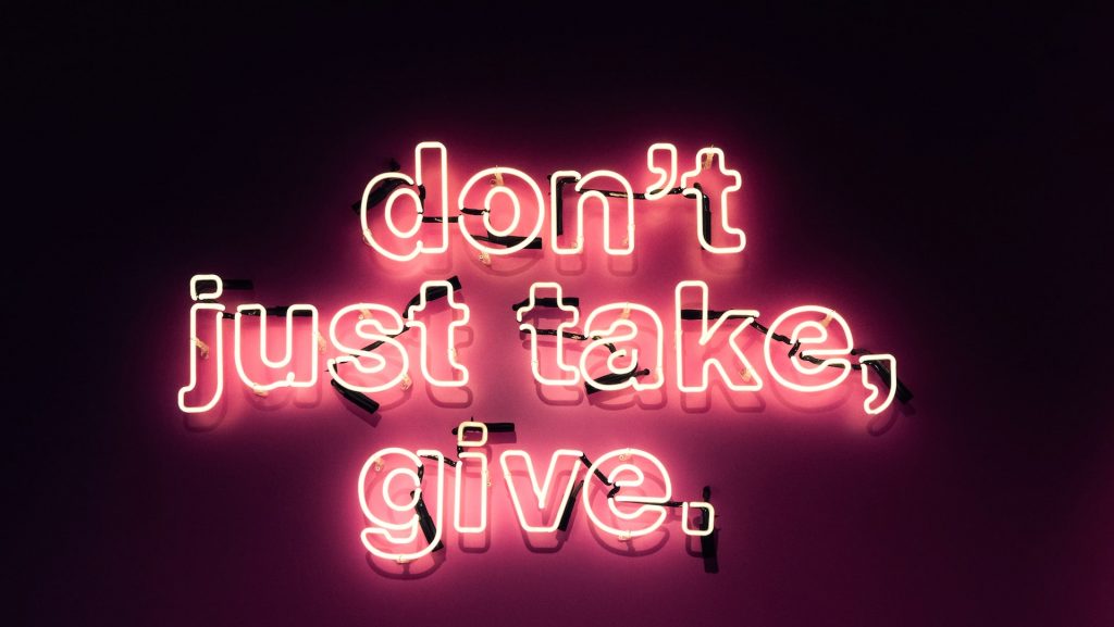 Business is more than money, it's about making an impact and giving back as a brand.