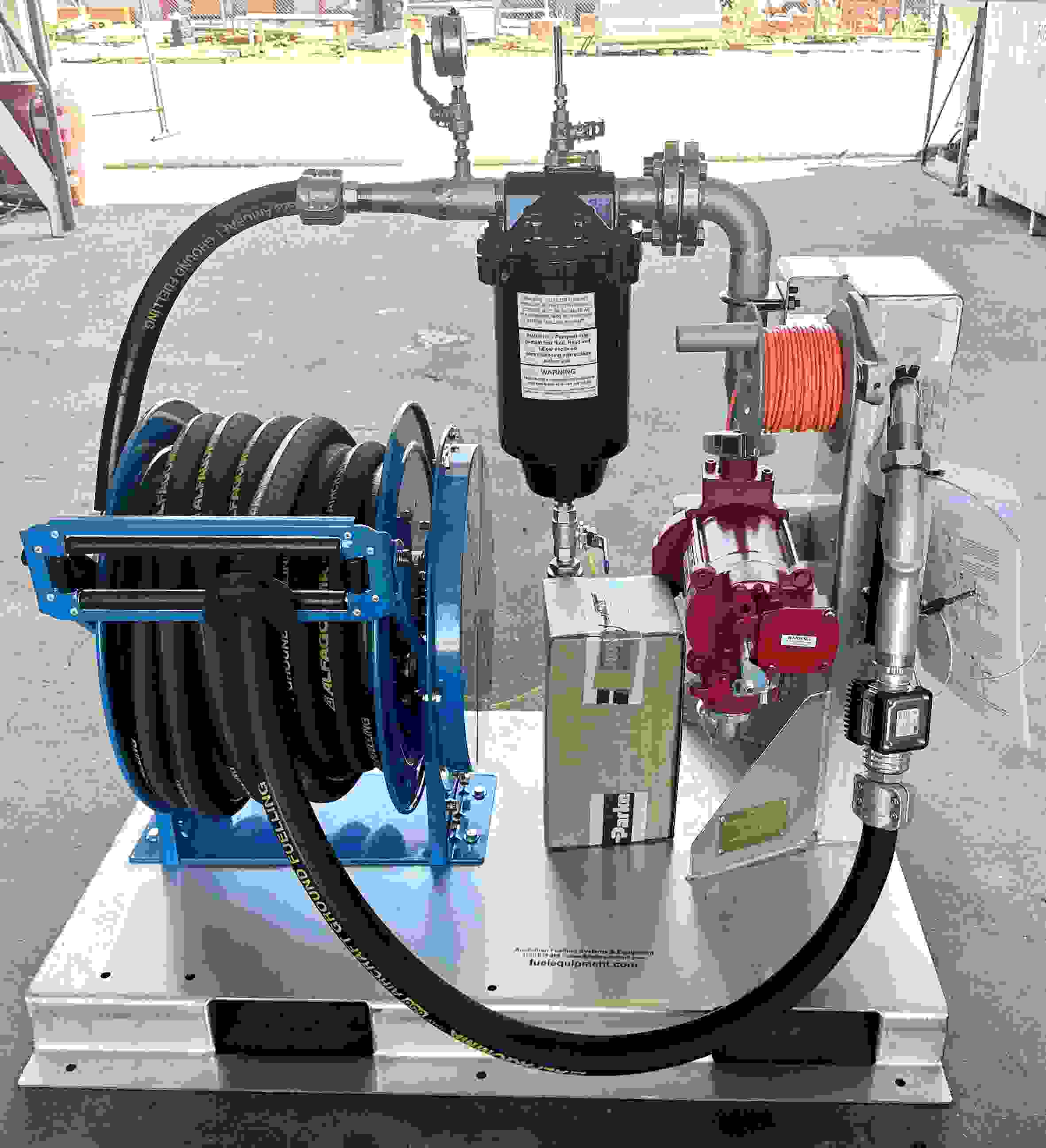 A static "built in" version of the same pump