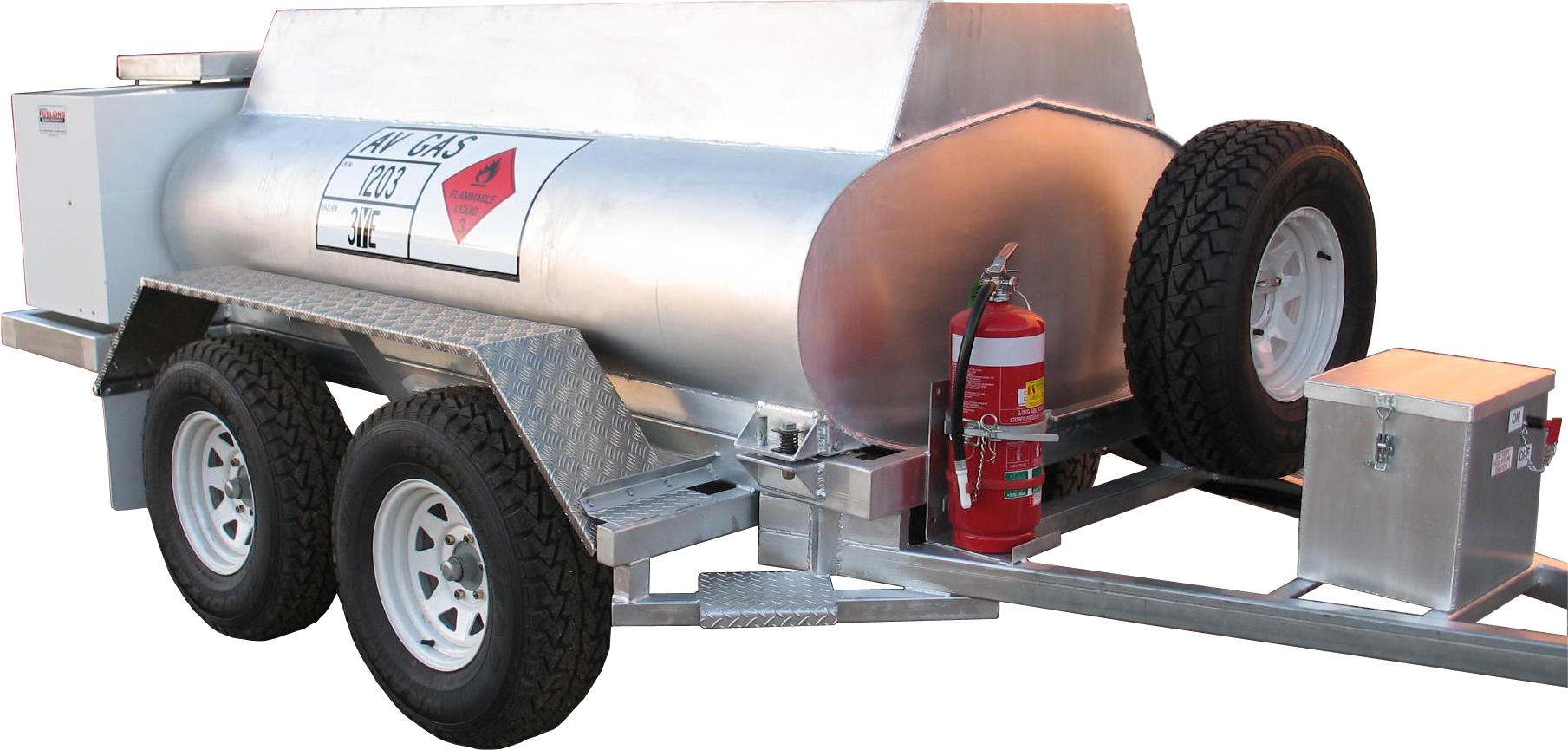 The second AVGAS trailer built in 2006