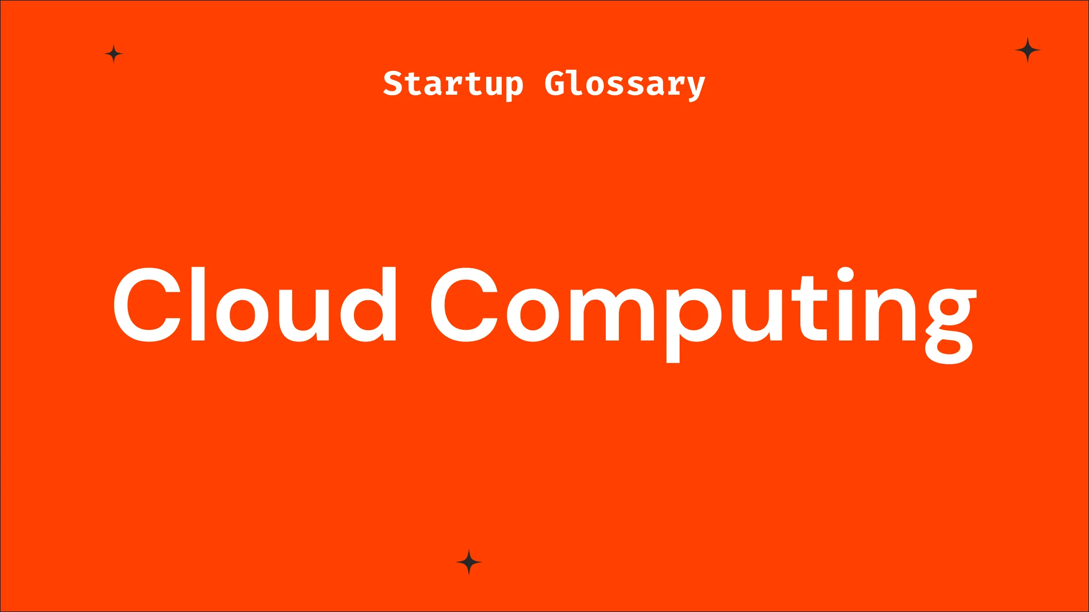 What is Cloud Computing?