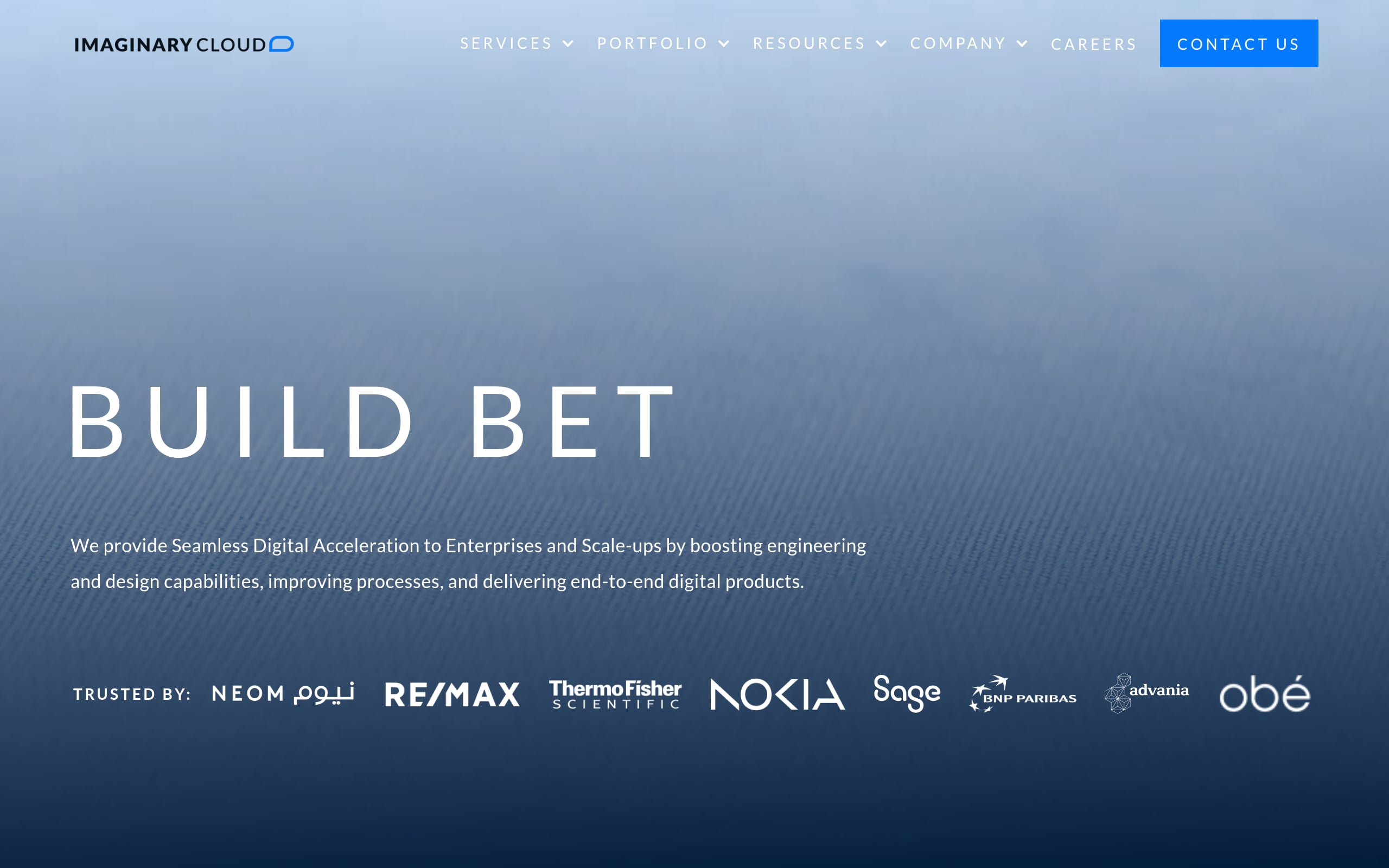 Imaginary Cloud Screenshot