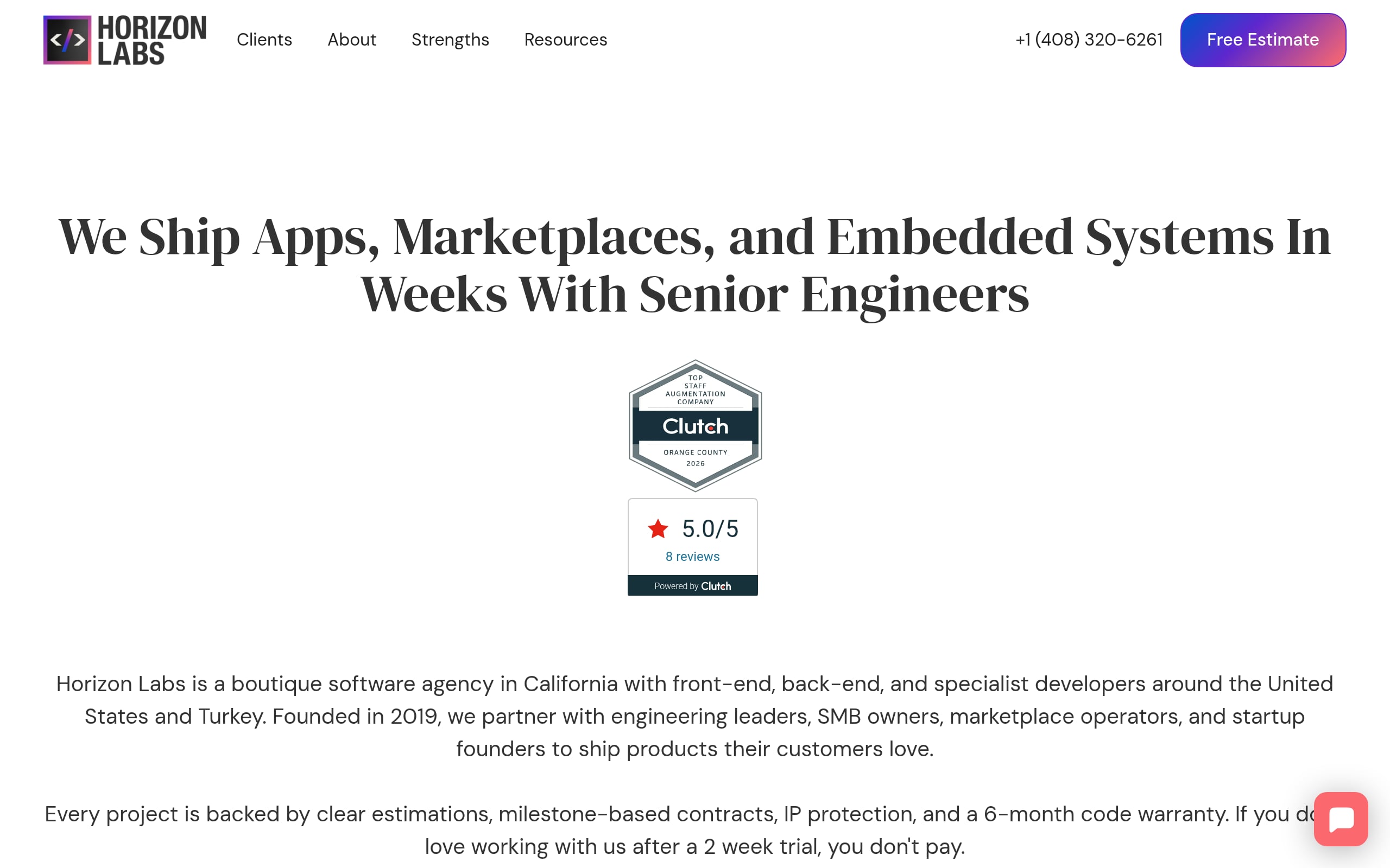Horizon Labs Screenshot