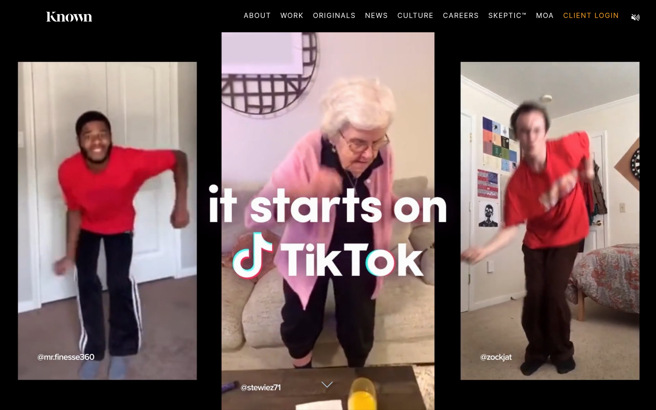 Known•Startups Studios Screenshot