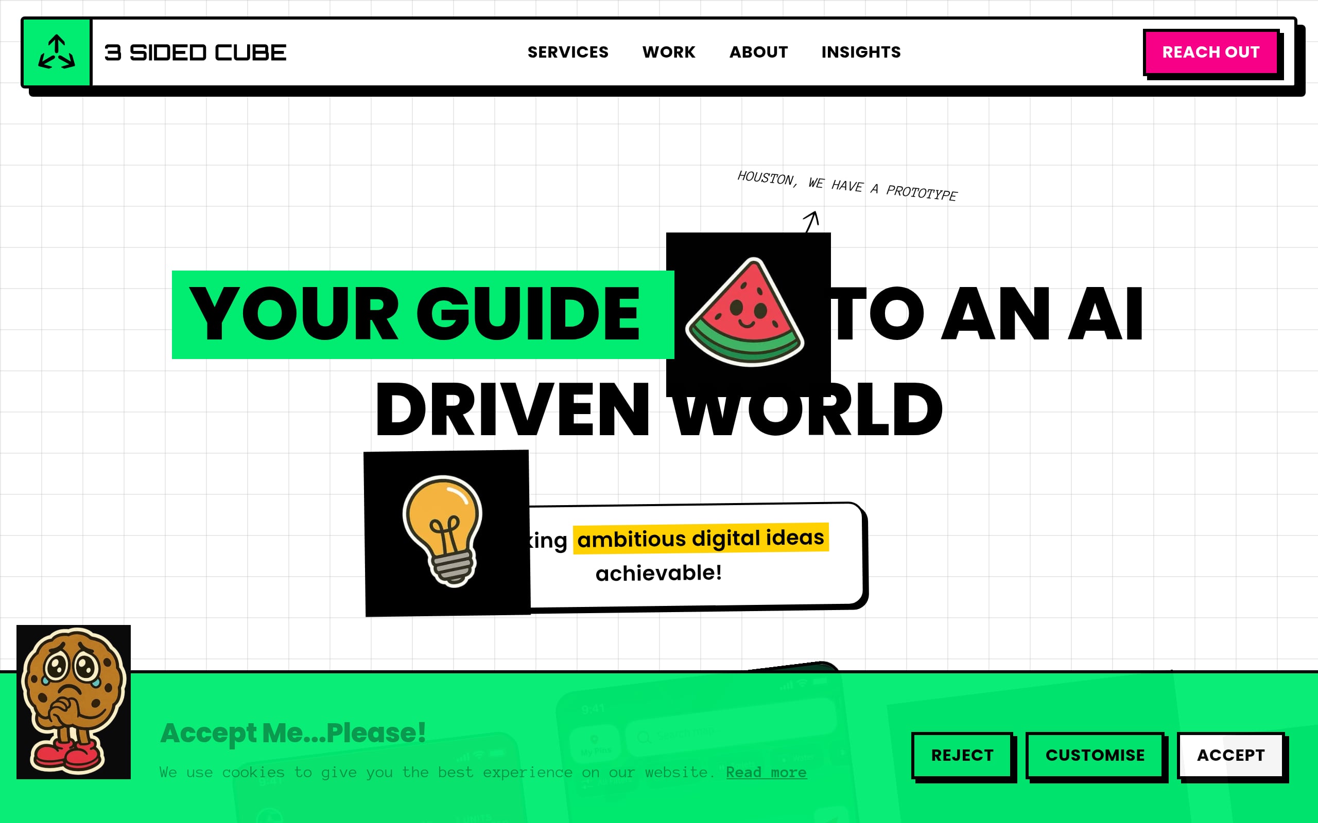 3 Sided Cube Screenshot