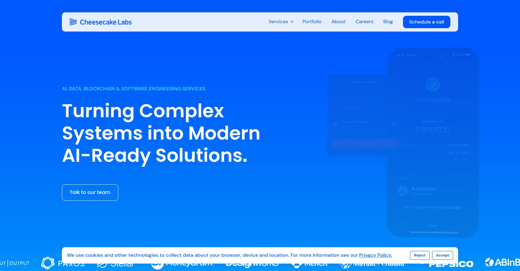 Cheesecake Labs Screenshot