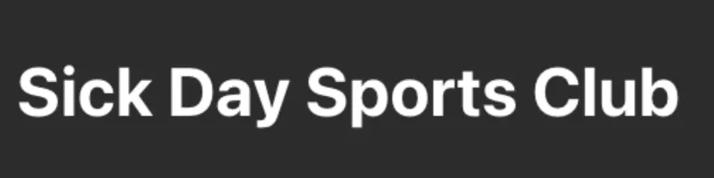 Sick Day Sports Club startup horizon labs