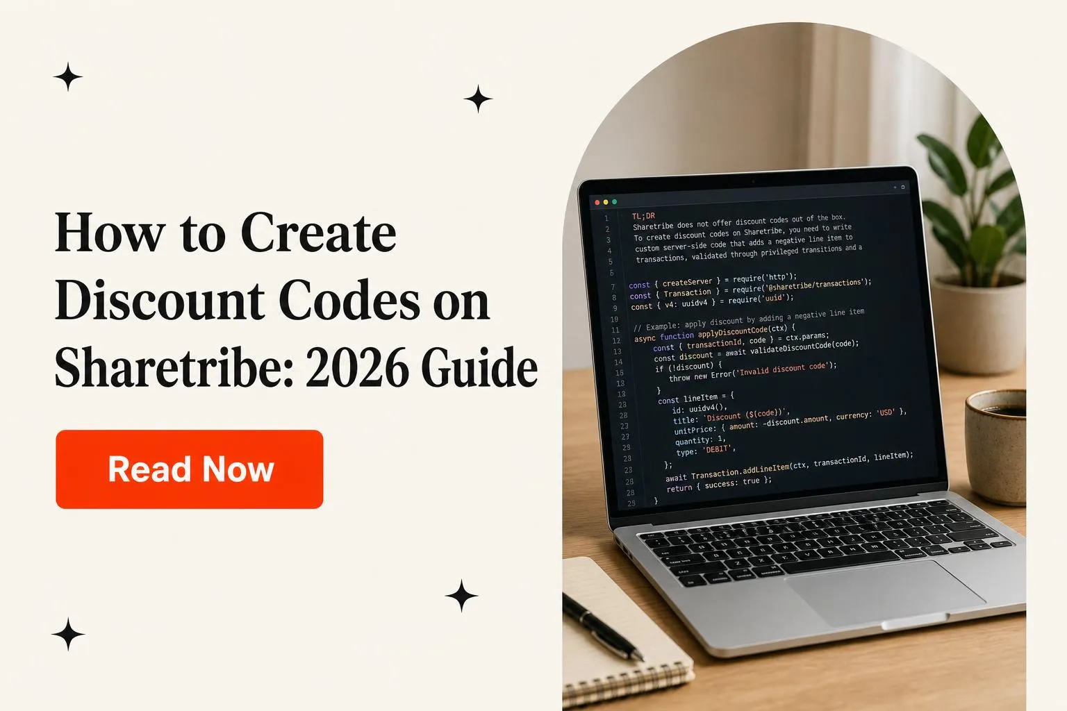 How to Create Discount Codes on Sharetribe: 2026 Guide