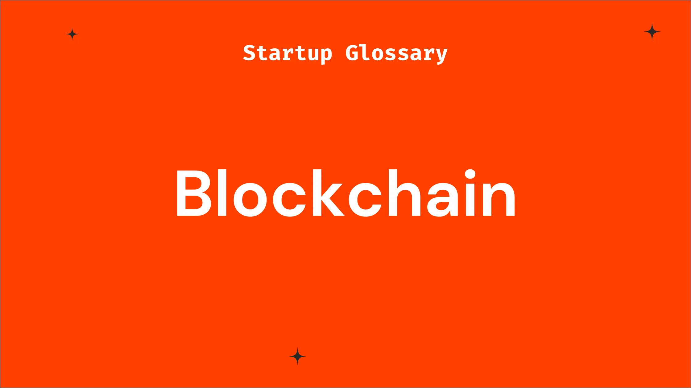 What is Blockchain?