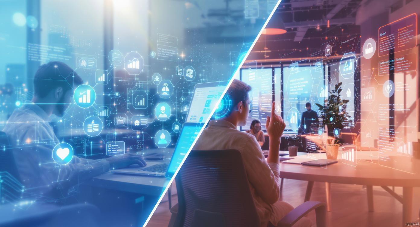 AI upskilling and augmentation transforming B2B workforce skills and productivity